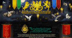 Desktop Screenshot of enchantedhogwarts.net